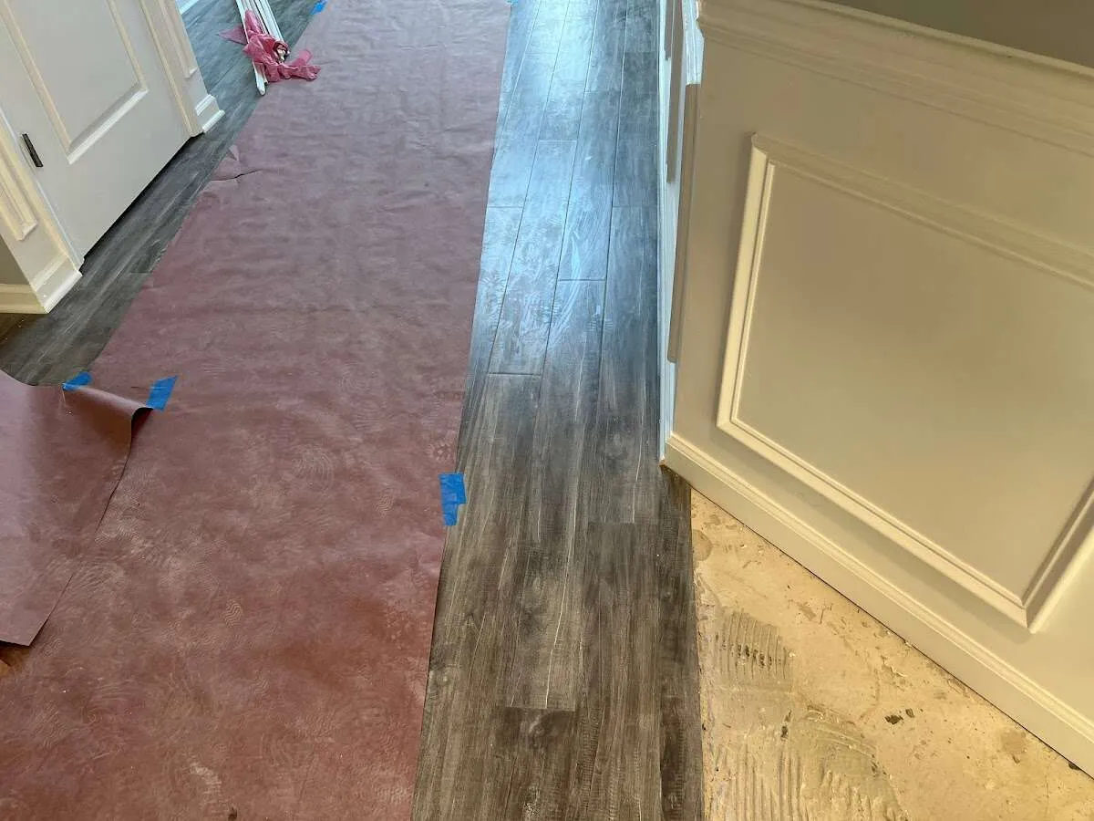 Completed marble shower restoration in Wetumpka